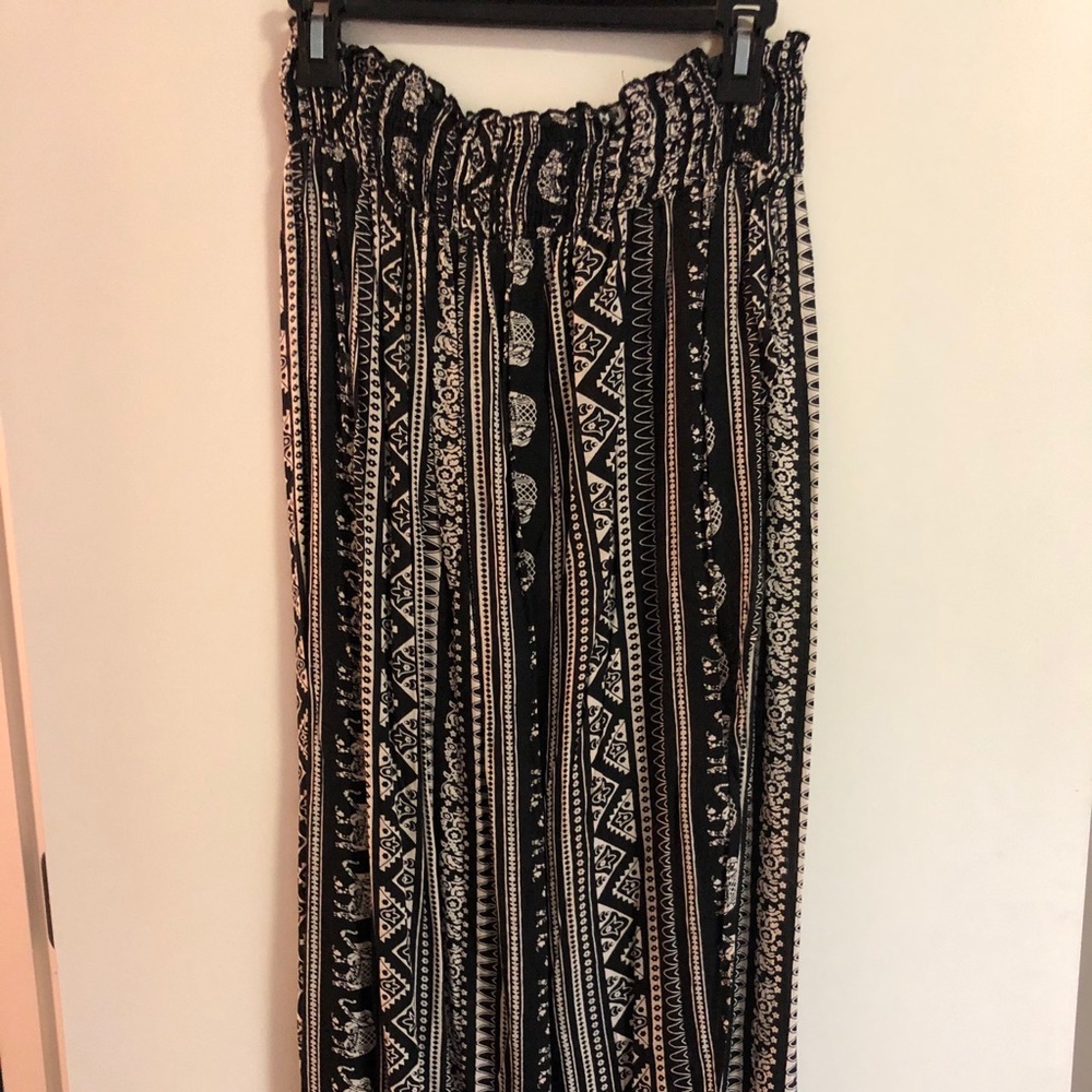 Boho maxi skirt